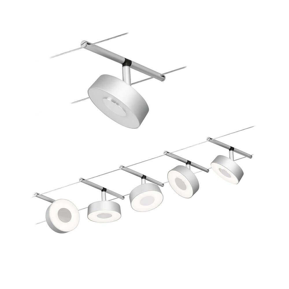 Corduo LED rope system circle basic set chrome
