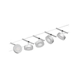 Corduo LED rope system circle basic set chrome