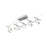 Corduo LED rope system circle basic set chrome