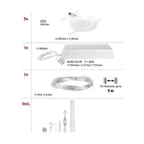 CorDuo LED Seilsystem Disc Basis-Set Chrom-Matt  Paulmann   