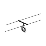 CorDuo LED Seilsystem Frame Basis-Set Schwarz-Matt, Chrom