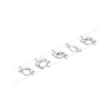 Corduo LED -köysijärjestelmä Mac Basic Set valkoinen, kromi