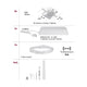 CorDuo LED Seilsystem Mac Basis-Set Weiß, Chrom Komponenten und technischen Details