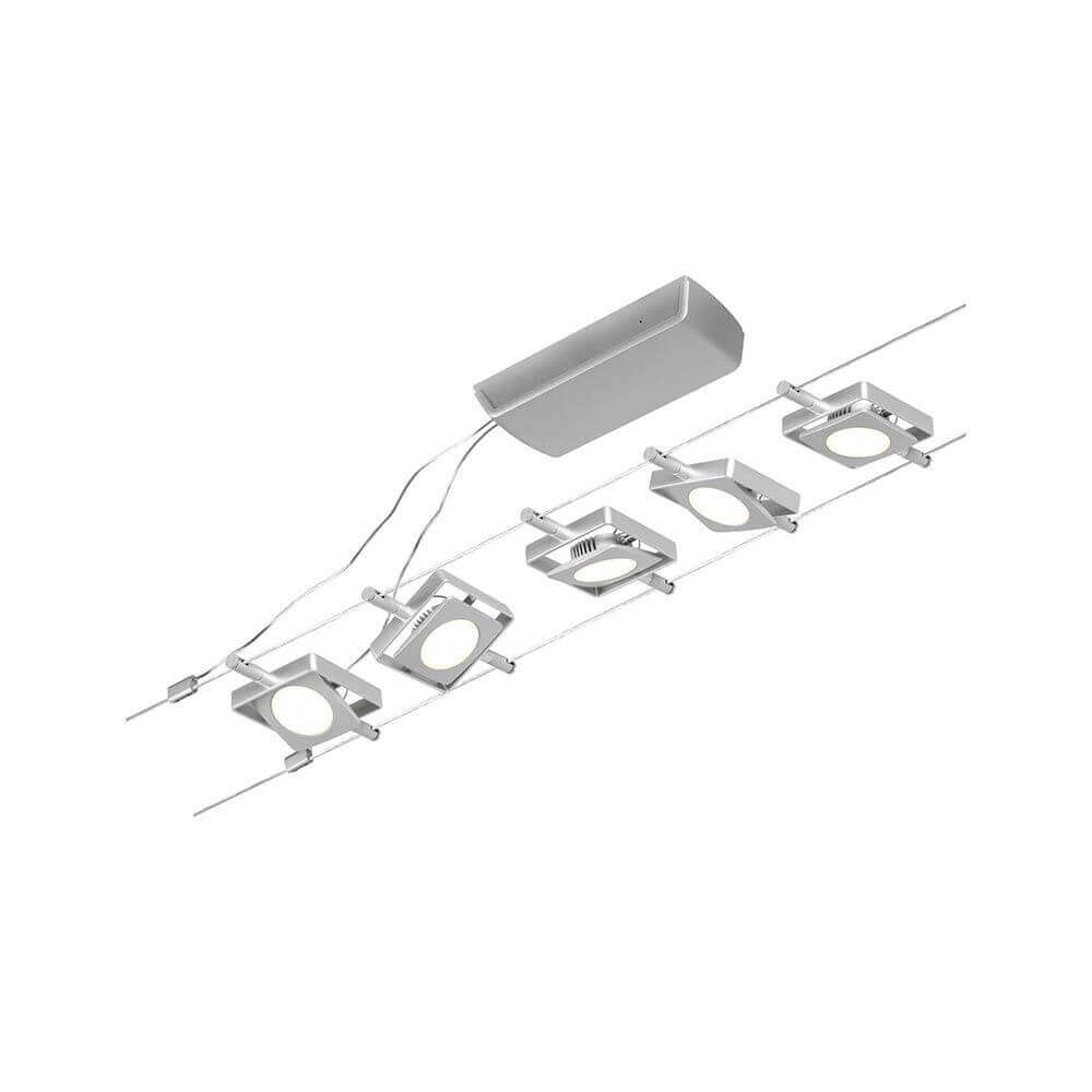 CorDuo LED Seilsystem Mac Basissett Chrom-Matt