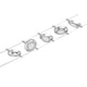 CorDuo LED Seilsystem Round Mac Basis-Set Chrom-Matt mit runden Leuchten auf Kabel