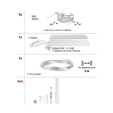 CorDuo LED Seilsystem Round Mac Basis-Set Chrom-Matt  Paulmann   