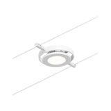 Corduo LED Corde System Single Spot Round Mac White-Matt, Chrome, Chrome