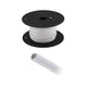 CorDuo Seilsystem 100m Spannseil 2,5mm² Weiß auf Spule mit isoliertem Kabel.