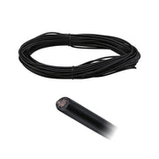 CorDuo Seilsystem 20m Spannseil 2,5mm² Schwarz, isoliertes Seil für erweiterbare Seilsysteme