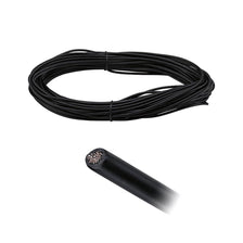 CorDuo Seilsystem 20m Spannseil 2,5mm² Schwarz, isoliertes Seil für erweiterbare Seilsysteme