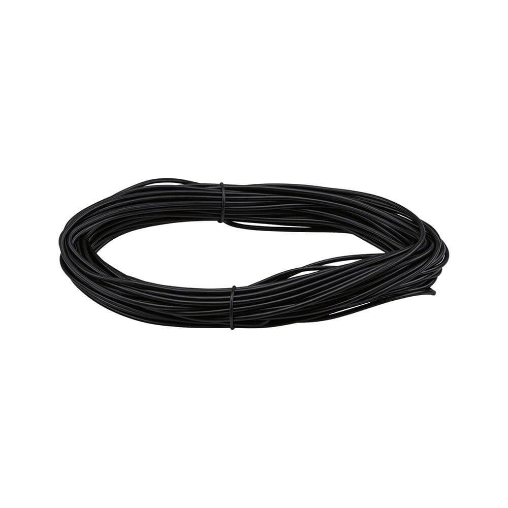 CorDuo Seilsystem 20m Spannseil 2,5mm² Schwarz - isoliertes Spannseil in Schwarz, 20m lang.