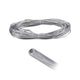CorDuo Seilsystem 20m Spannseil 2,5mm² Transparent - isoliertes Spannseil auf Rolle.