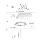 CorDuo Seilsystem Cardan Basis-Set Chrom-Matt  Paulmann   