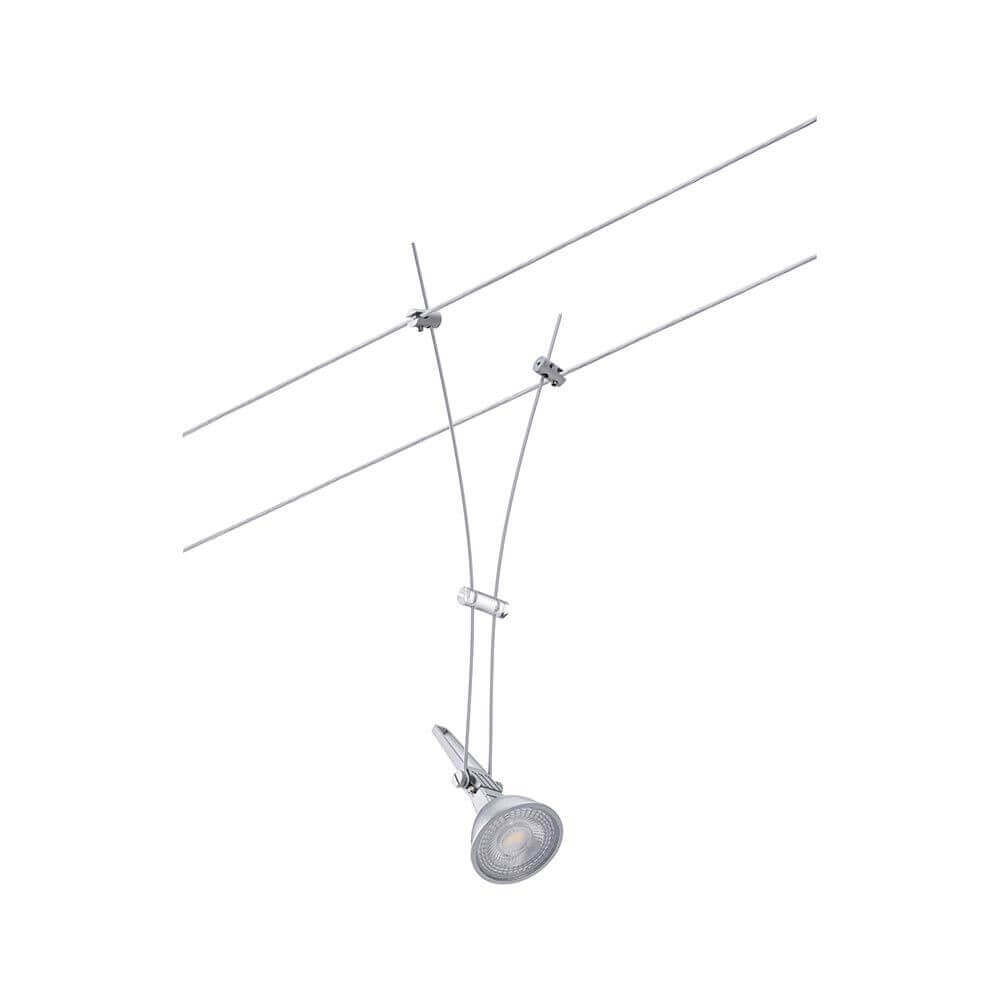 CorDuo Seilsystem Comet Einzelspot Chrom-Matt