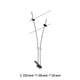 CorDuo Seilsystem Comet Einzelspot Schwarz-Matt Dimmbar mit flexibler Montageoption.
