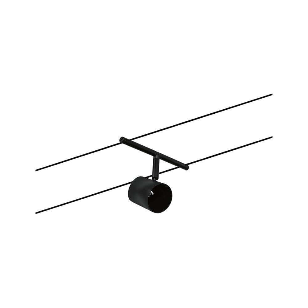 CorDuo Seilsystem Cup Basis-Set Schwarz-Matt, Chrom