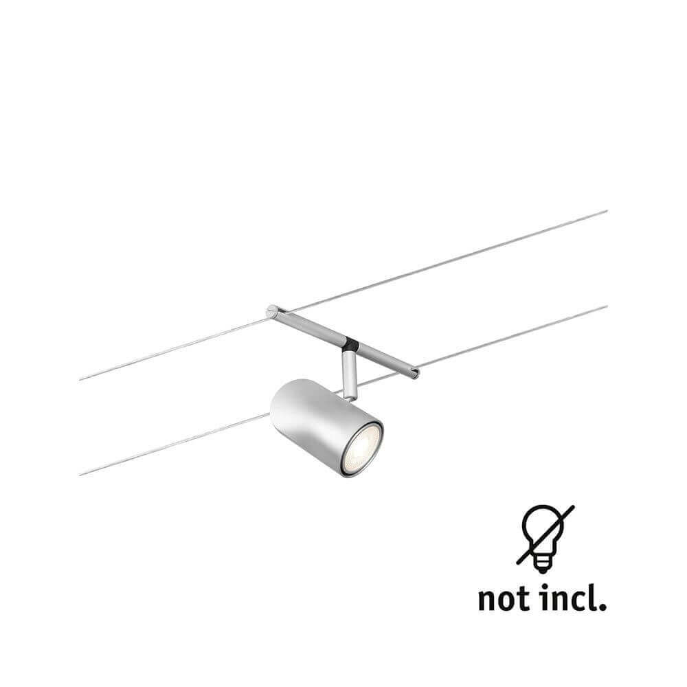CorDuo Seilsystem Cup Einzelspot Chrom-Matt