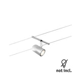 CorDuo Seilsystem Cup Einzelspot Chrom-Matt