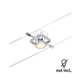 CorDuo Seilsystem Mac II Einzelspot Chrom-Matt