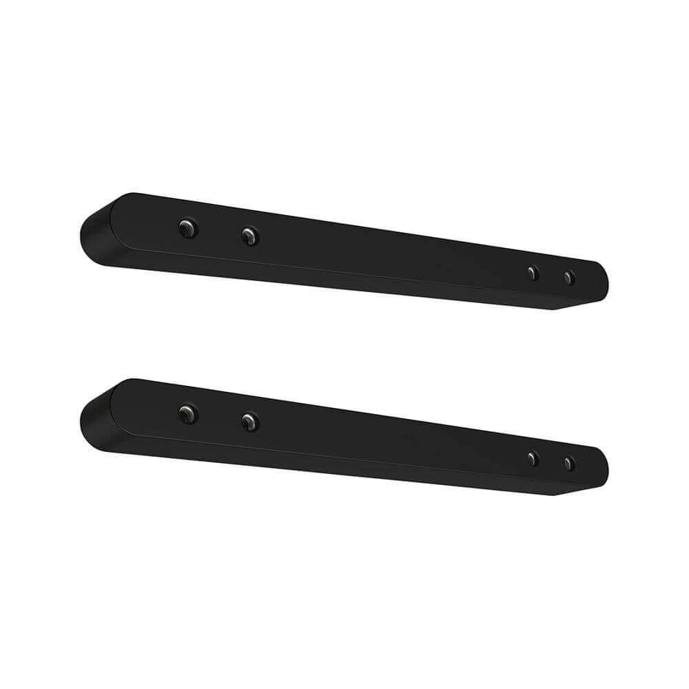CorDuo Seilsystem Montageset Halterung 2er-Set Schwarz-Matt