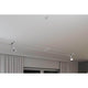 CorDuo kabelsystem monteringssæt mellemophæng 1m mat krom med moderne lamper og lineært design.