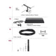 CorDuo Seilsystem Sheela 5-Spot Basis-Set Schwarz, Chrom: Teile und Zubehör im Überblick.