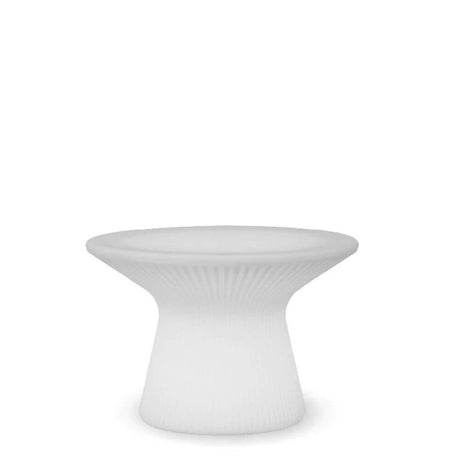 Couchtisch mit Beleuchtung Capri in Weiß, ideal für Chillout-Umgebungen zuhause oder im Geschäft.