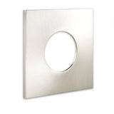 Täckning för installatören Sys-68 Angular Nickel-Matt