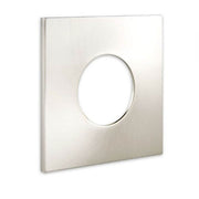 Cover für Einbaustrahler Sys-68 eckig Nickel-Matt für Sys-68 Einbaustrahler, eckiges Design