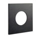 Cover für Einbaustrahler Sys-68 eckig Schwarz