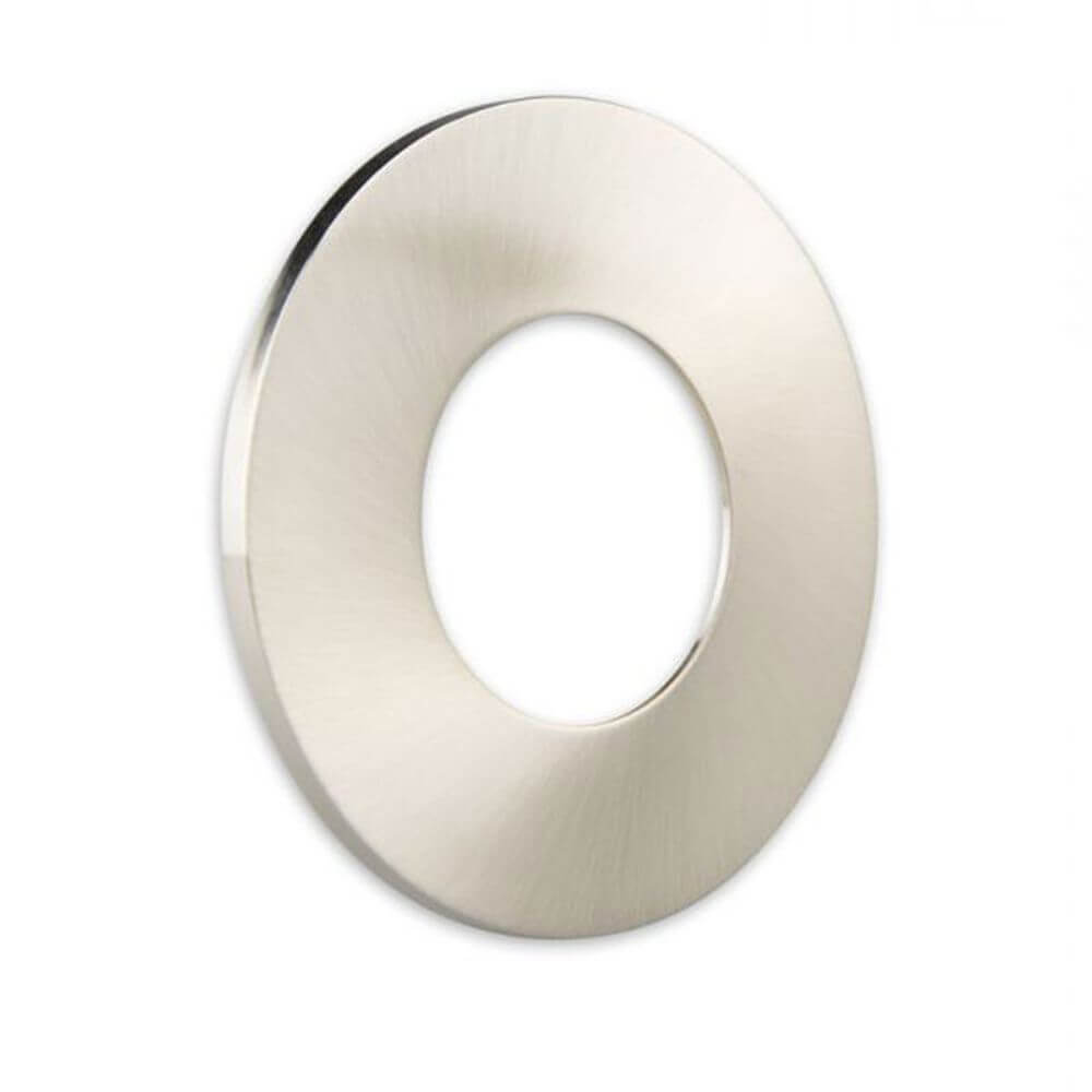 Cover für Einbaustrahler Sys-68 rund Nickel-Gebürstet, passend für Einbaustrahler der Serie Sys-68.