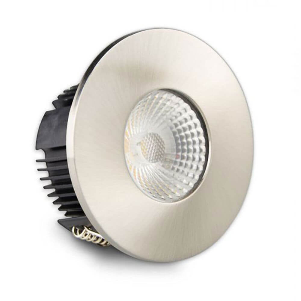 Cover für Einbaustrahler Sys-68 rund Nickel-Gebürstet für passende Einbaustrahler der Serie Sys-68.