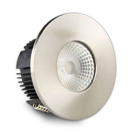 Cover für Einbaustrahler Sys-68 rund Nickel-Gebürstet für passende Einbaustrahler der Serie Sys-68.