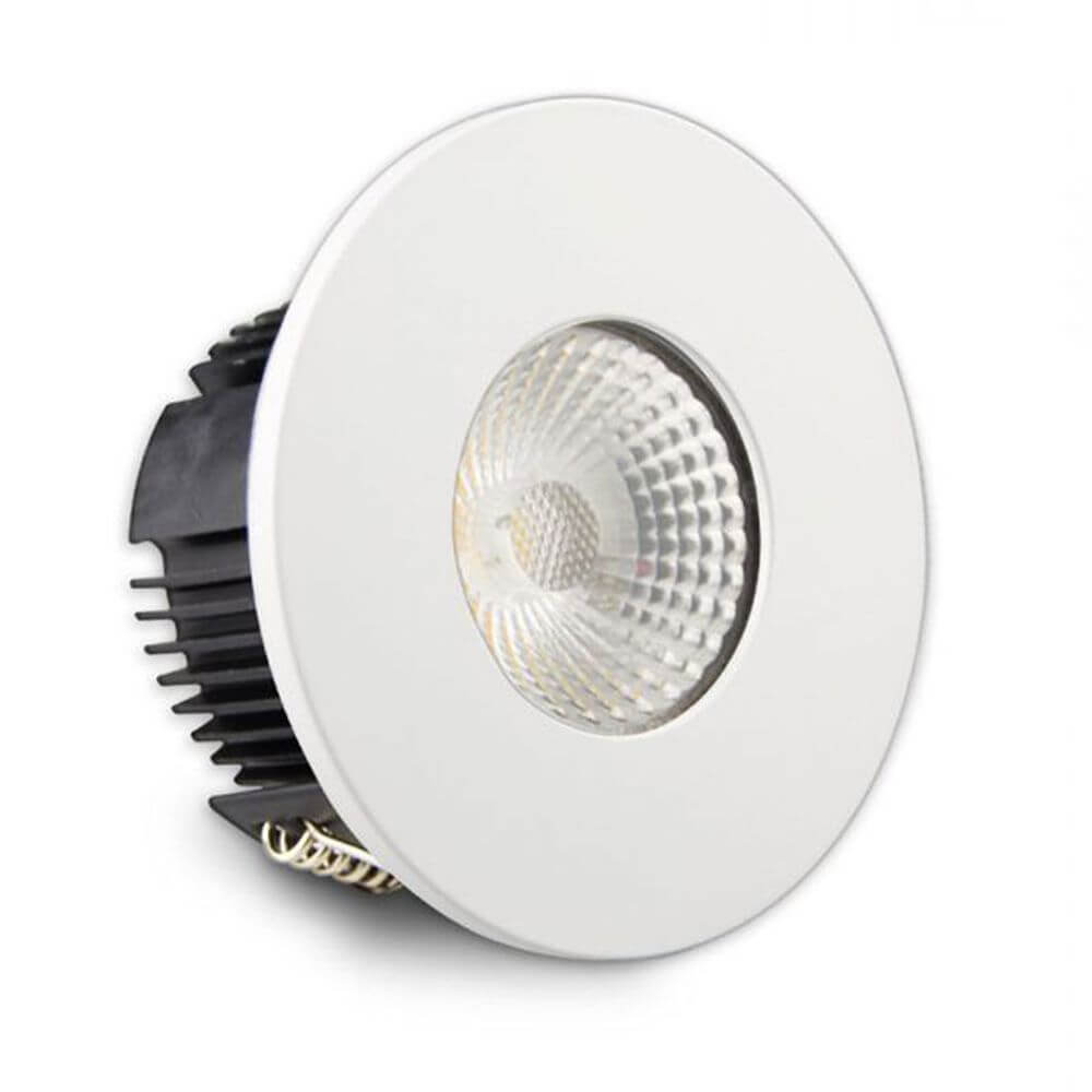 Täckning för installatören Sys-68 Round White
