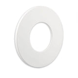 Täckning för installatören Sys-68 Round White