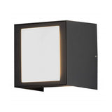 Cremona XL LED externe lampe à paroi de la lampe lumineuse Anthracite réglable
