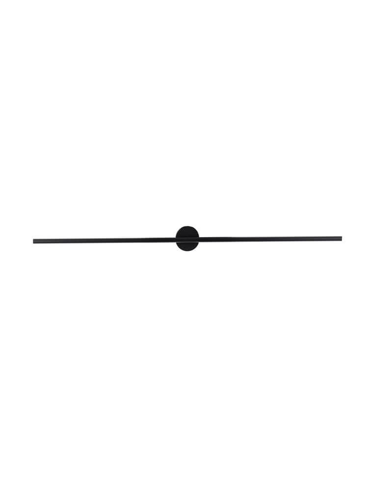 Cretel LED Wandleuchte 3000K Schwarz IP44 - minimalistisches Design in Schwarz, ideal für moderne Wohnkonzepte.