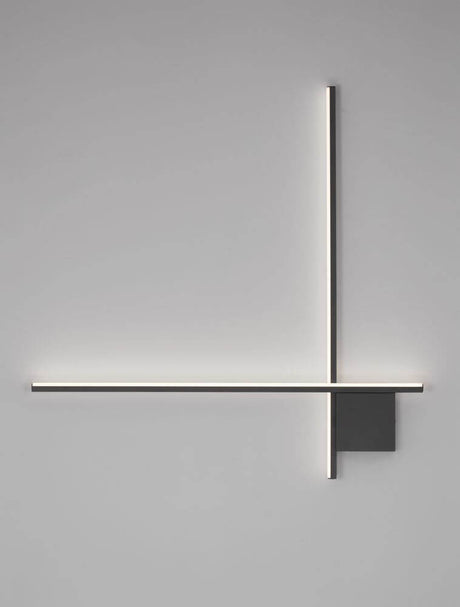 Lampada a parete a LED incrociata 80 cm 2-flame 2700K