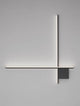 Cross LED Wandleuchte 80cm 2-flammig 2700K