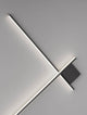 Cross LED Wandleuchte 80cm 2-flammig 2700K