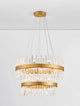 Crown Pendelleuchte 32-flammig Ø 75cm Gold