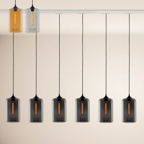 s.luce Cruet Up dining table pendant light 1-circuit track center feed