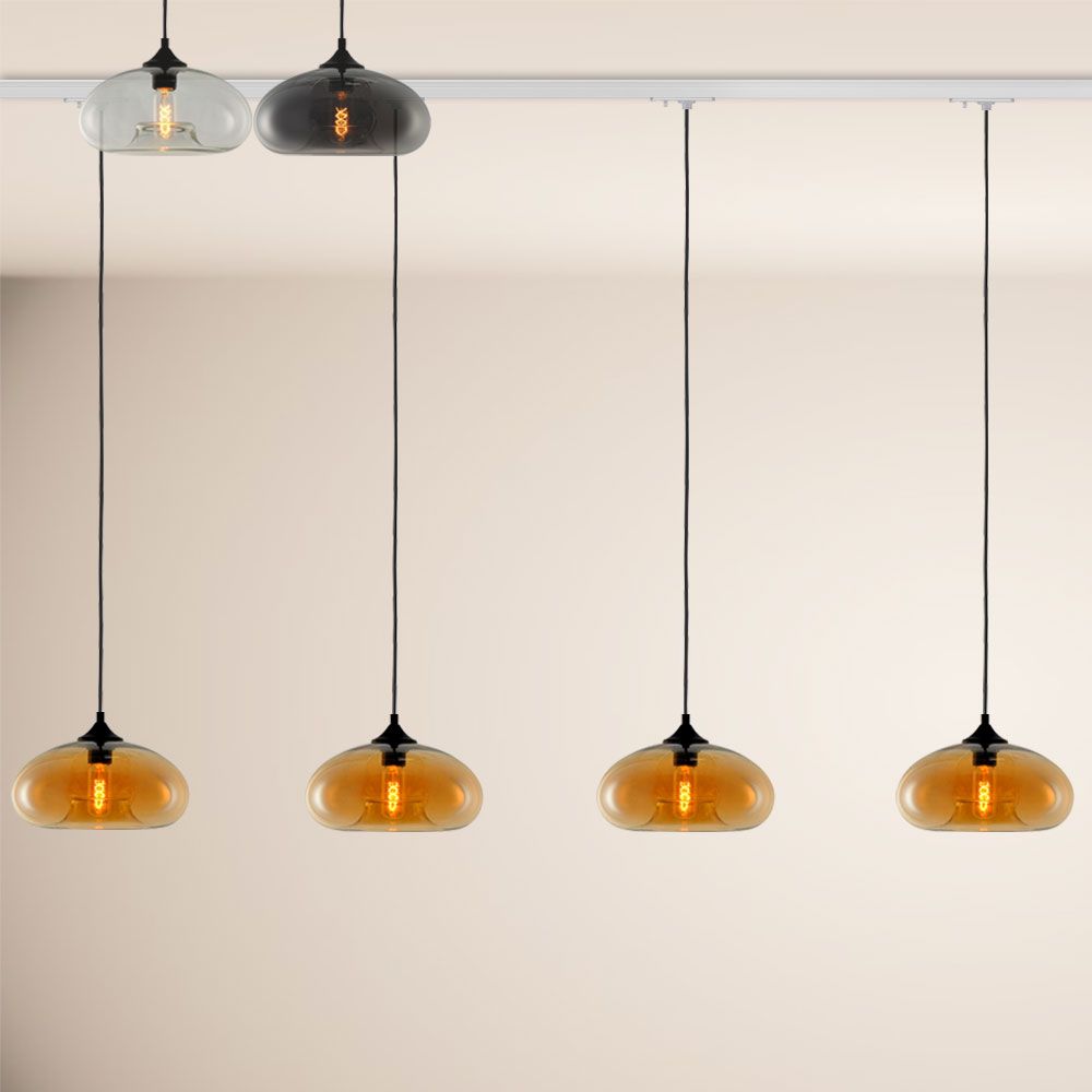 s.luce Cruet Low dining table pendant light 1-circuit track end feeder