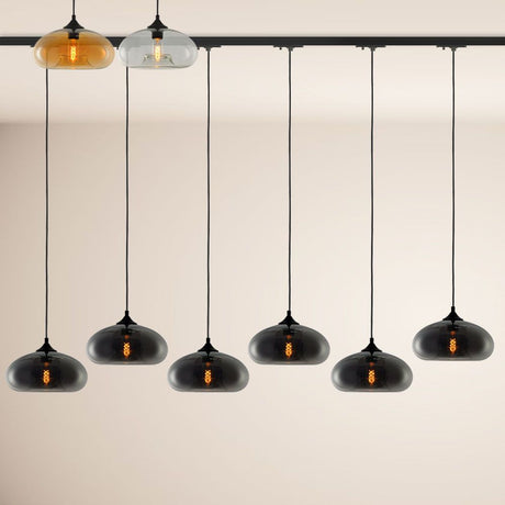 s.luce Cruet Low dining table pendant light 1-circuit track end feeder