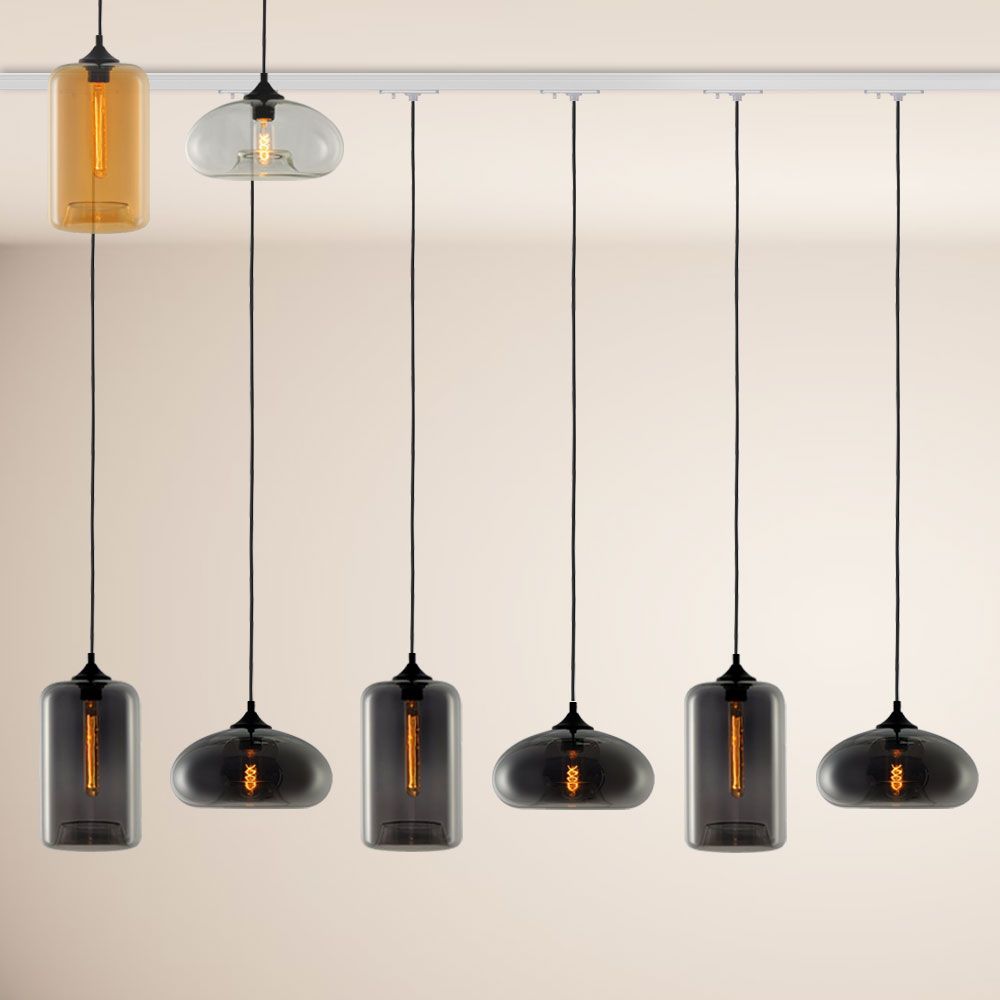 s.luce Cruet Esstischlampe 1-Phasen-Schiene 200cm Mitteleinspeiser