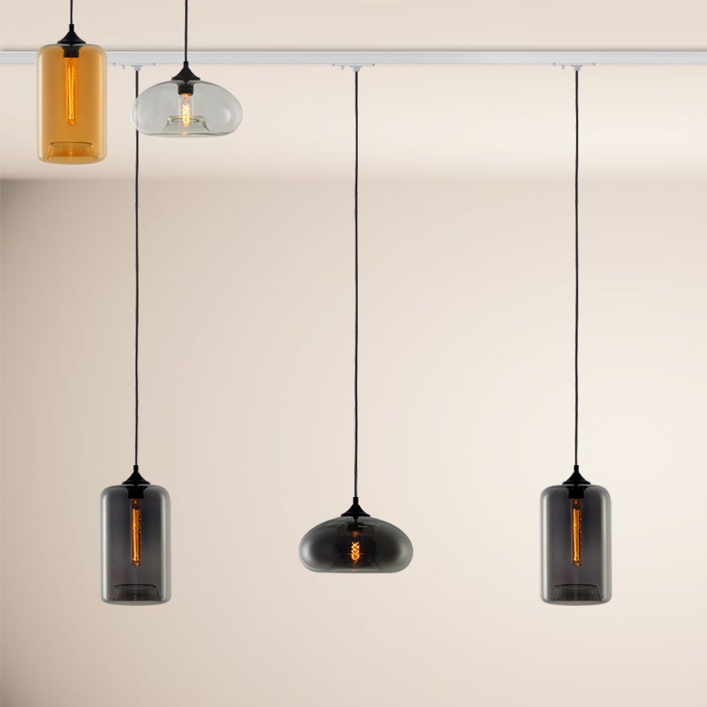 s.luce Lampada da tavolo Cruet a 1 circuito con alimentatore finale da 200 cm