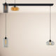 s.luce Cruet Esstisch-Pendellampe mit 2 bis 5 Flammen in edlem Design und runden Glasformen