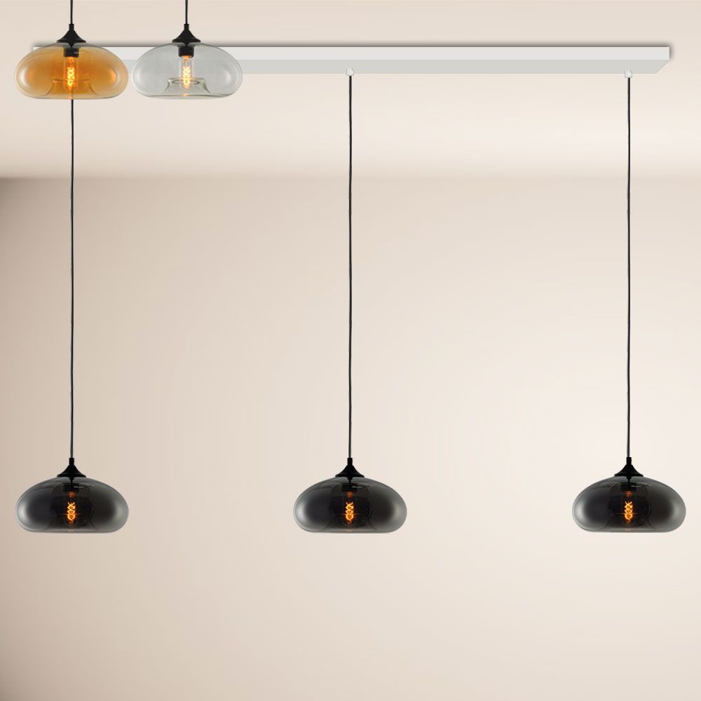 s.luce Galheteiro Candeeiro suspenso de mesa de jantar baixa 2 a 5 luzes 120cm
