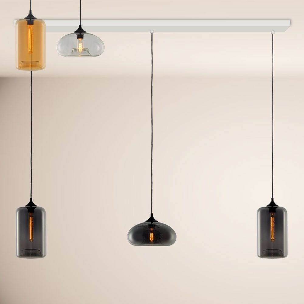 s.luce Cruet Lav spisebordspendel med 2 til 5 lys 120 cm