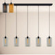 s.luce Cruet Lampada a sospensione per tavolo da pranzo basso da 2 a 5 luci 120 cm